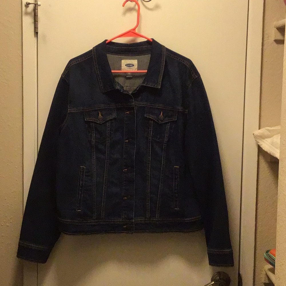 Old Navy Dark Wash Denim Jacket
